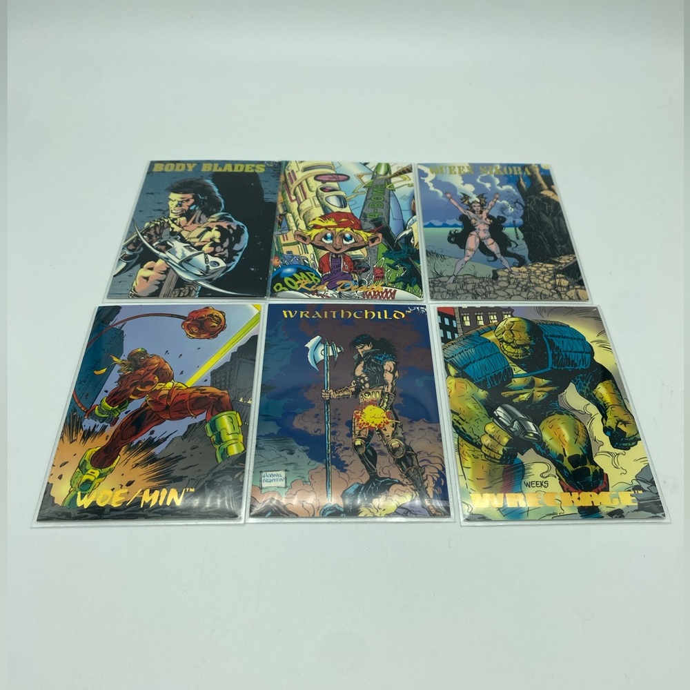 🔥5 for $20🔥Lot of 6 Vintage 1993 The Creators Universe Cards